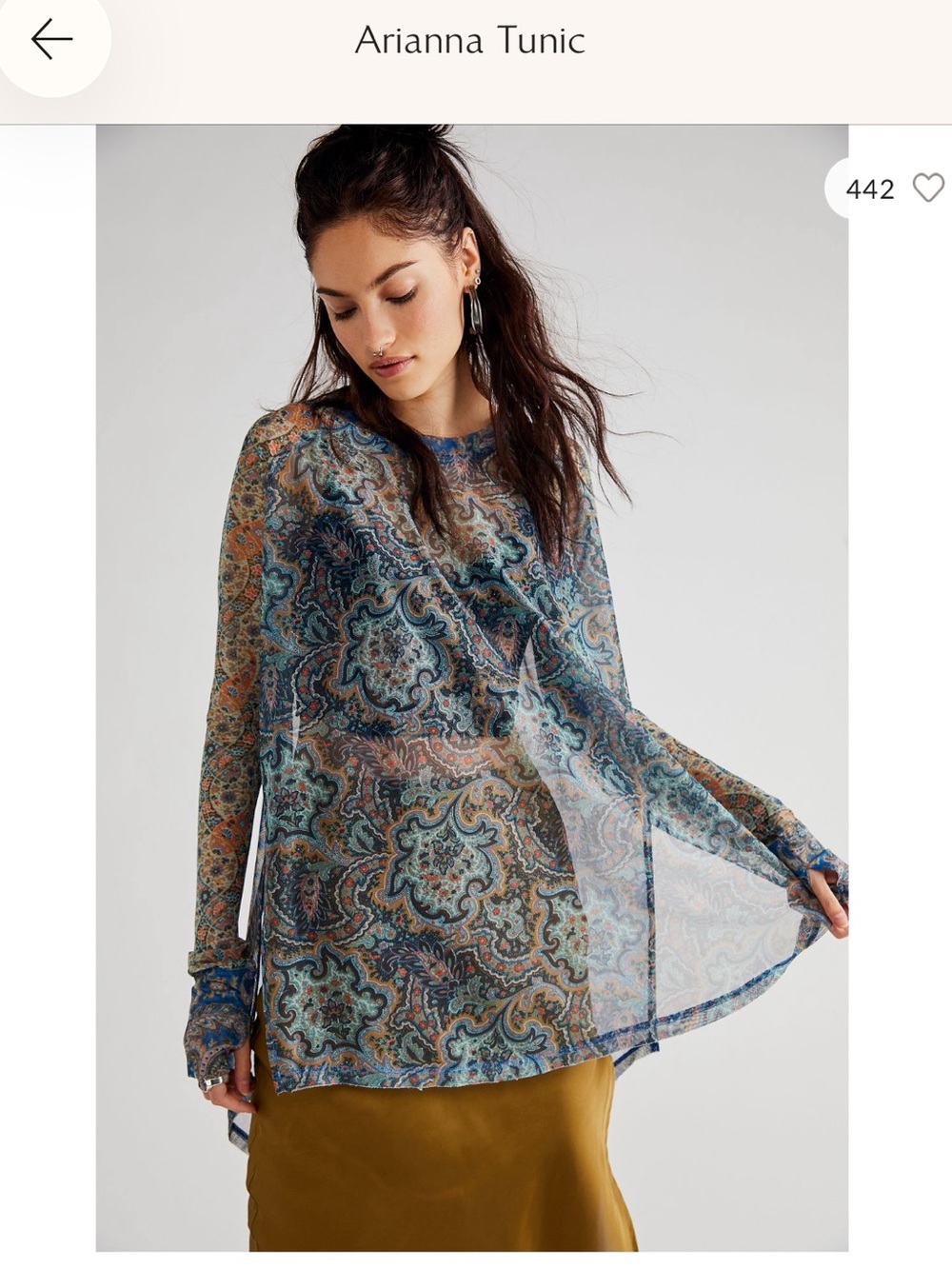 Free People Arianna Tunic
